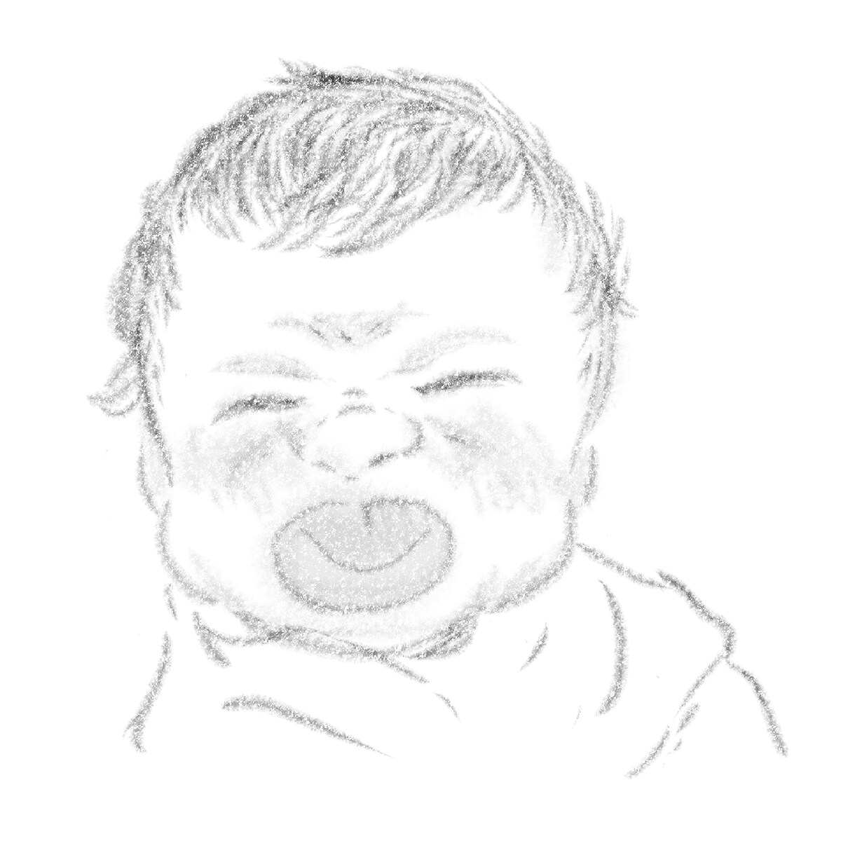 ベビーイラスト承ります 赤ちゃんの似顔絵、イラスト、誕生日記念などに！ イメージ1