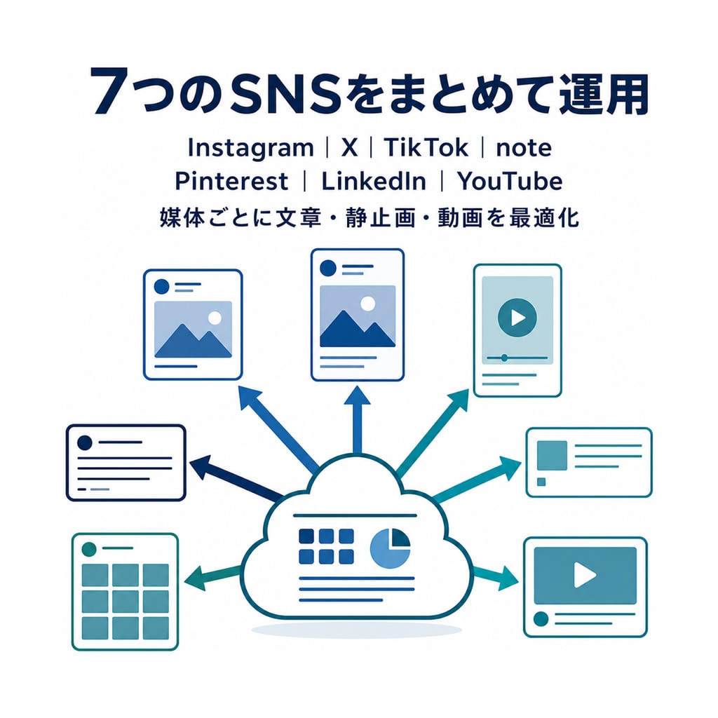 法人向けSNS完全自動運用システムを構築します 1人で何百ものSNSを毎日完全自動運用｜7媒体・OEM対応 イメージ4