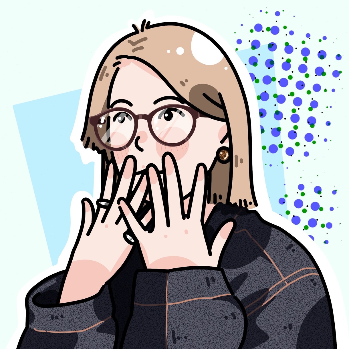 かわいい似顔絵を描きます 自己流の似顔絵を描ける台湾人です！ イメージ6