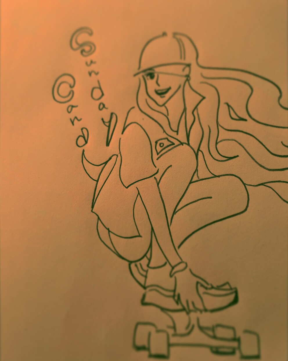 鉛筆一本・最速で描きます 写真からそのまま抜き出します。 イメージ3