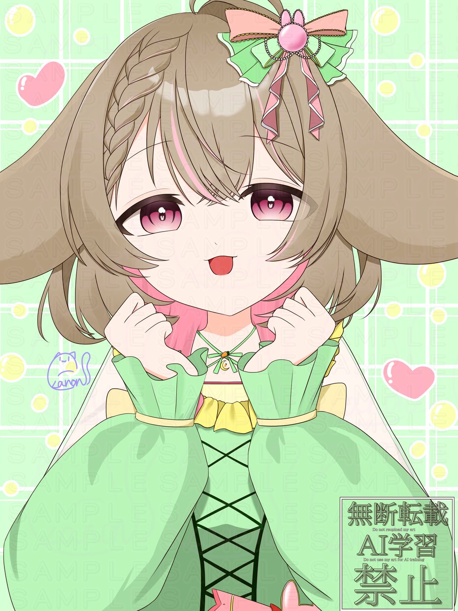 バストアップのイラスト描きます お顔回りがアップのイラストお描きします！ イメージ3