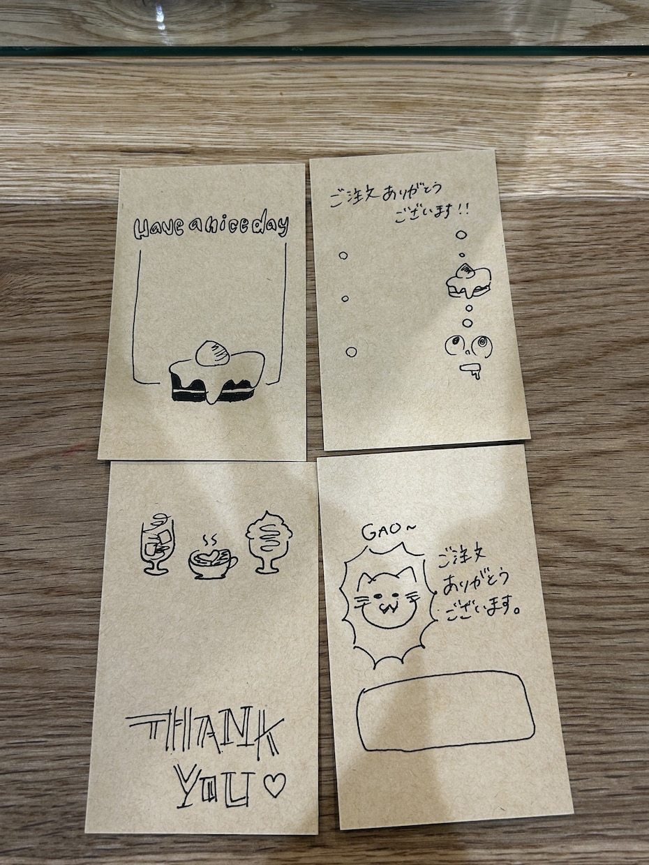 カフェ、飲食店で使用するポップの作成します 【 ポップでおしゃれなデザインを必要とされている方へ 】 イメージ4