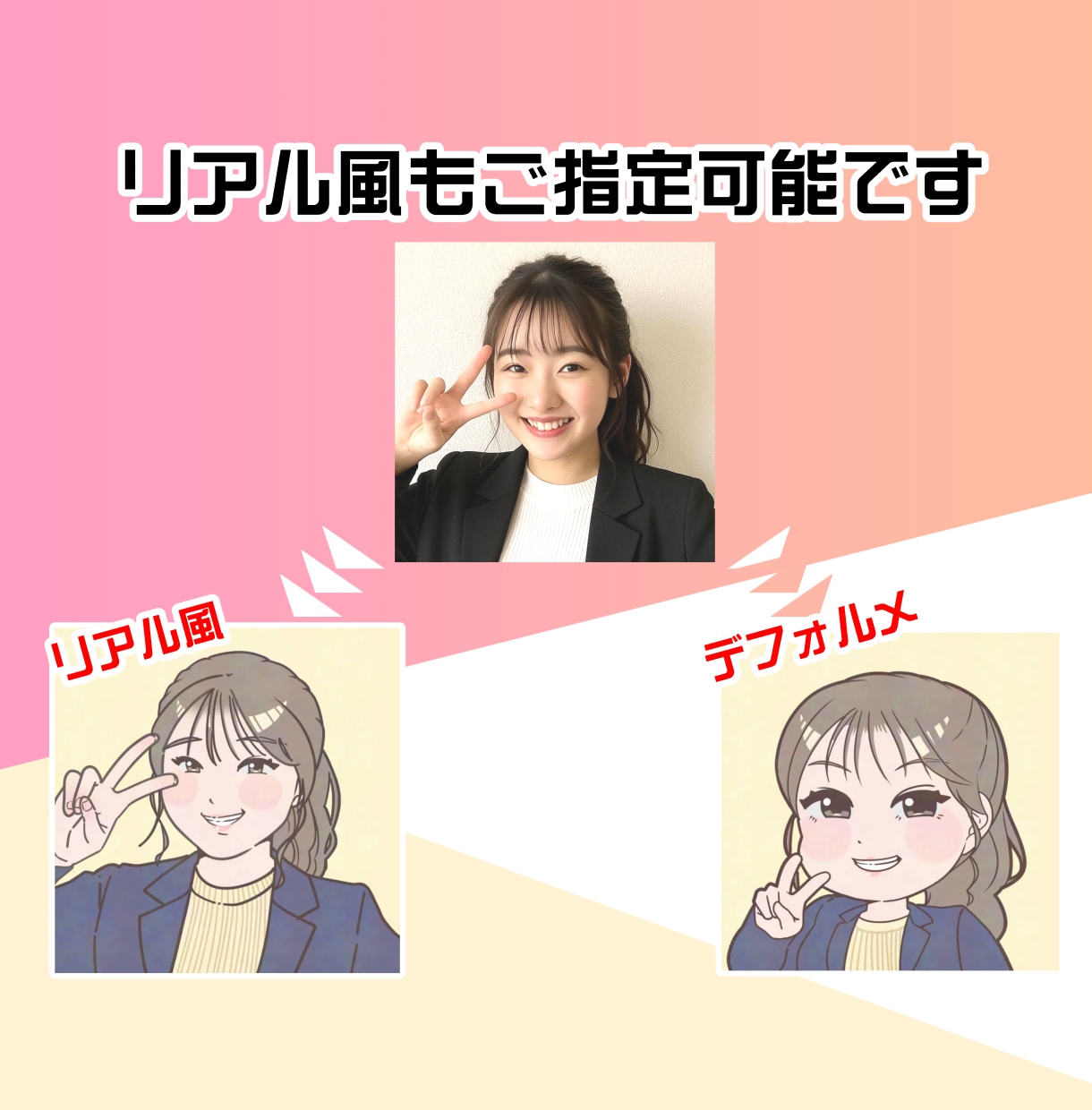 アイコン用イラストを制作致します デフォルメイラストをアイコンにしたい方へ イメージ4