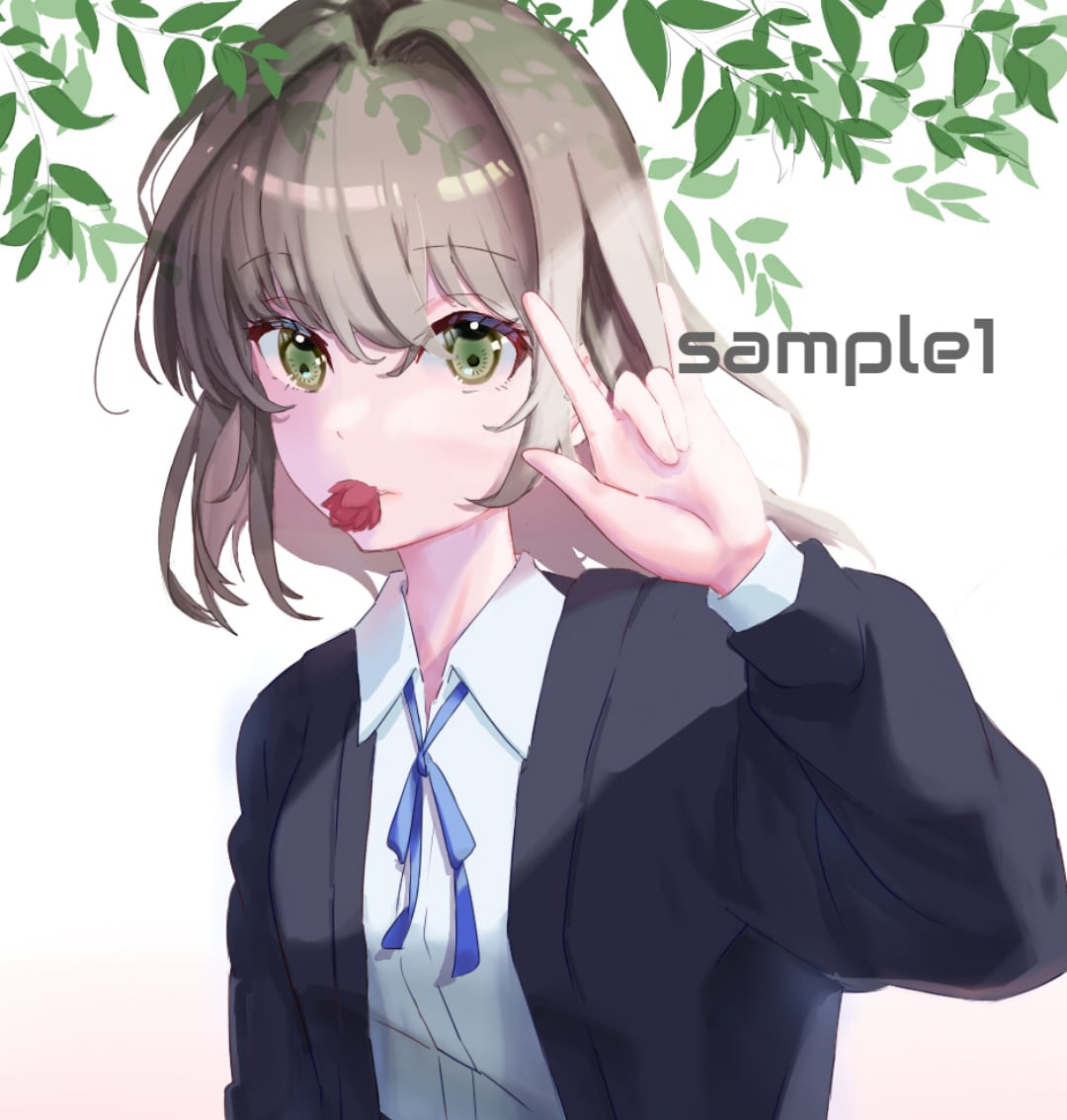 女の子のイラスト描きます 可愛い女の子のアイコンや一枚絵など、制作します。 イメージ1