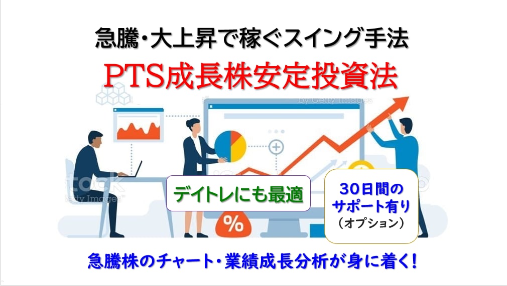 専業億トレーダーが実践する安定上昇株投資法教えます 翌日からの急騰に乗り、安定上昇へ！初心者の方にもお勧めです✦ イメージ1