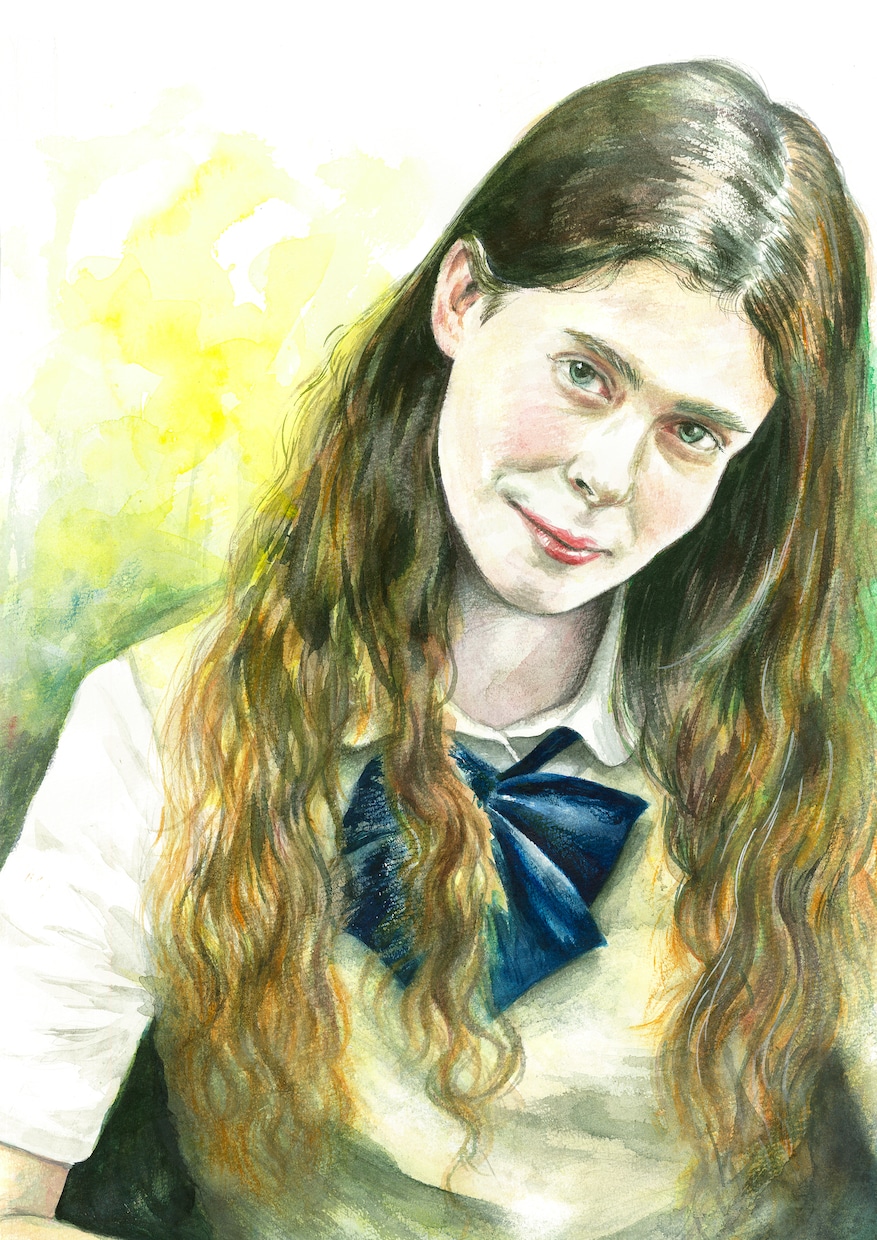 人物の肖像画や似顔絵を描きます 手描き水彩画で雰囲気のあるリアルな絵を。ギフトに最適です。 イメージ5
