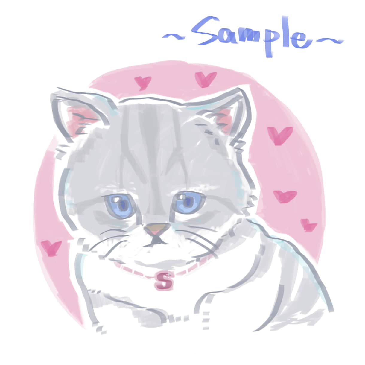 犬ちゃん猫ちゃんあなたの癒しな子♡描きます 自分のアイコンや、動物好きなあの子にプレゼントどうですか？ イメージ2