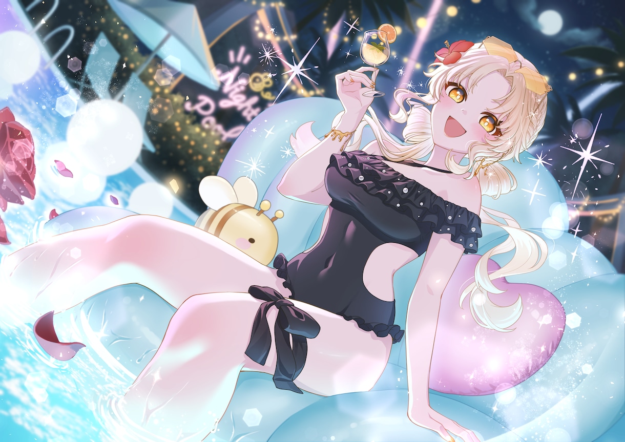 ご希望のイラストなんでも制作します 立ち絵、背景あり、SD、ガチャスプラッシュ風などなんでも！ イメージ1