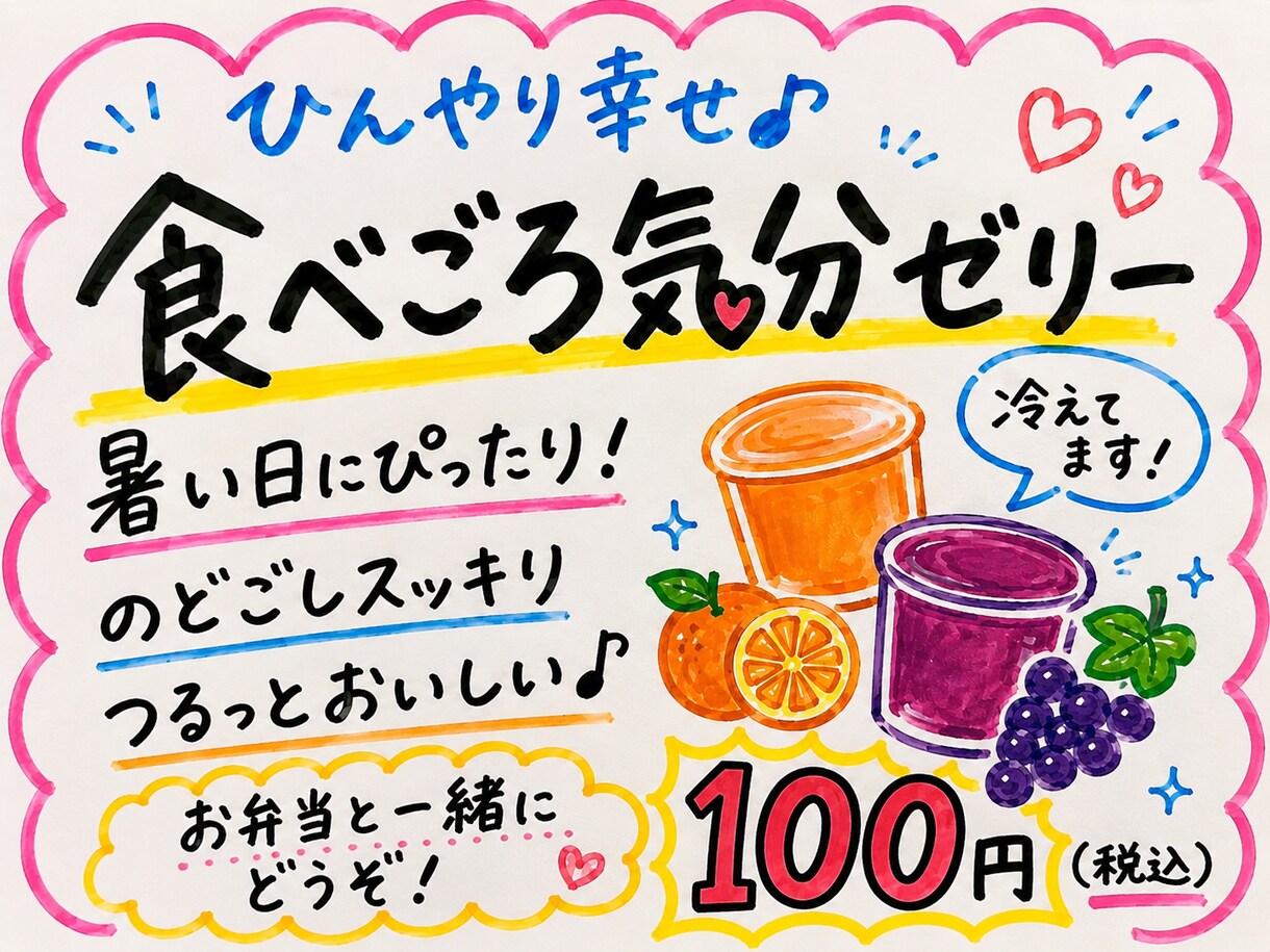 飲食店向け売上アップにつながるPOPを制作します お客様の「買いたい！」を引き出す手書き風POPを制作します イメージ4