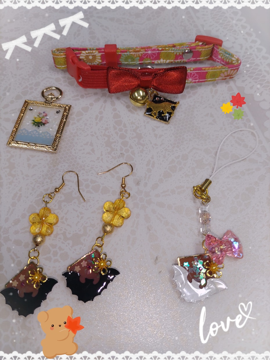 手作りアクセサリー、ペットの洋服販売しております お客様のご希望に出来る限りお応えさせて頂きます(*^▽^*) イメージ3