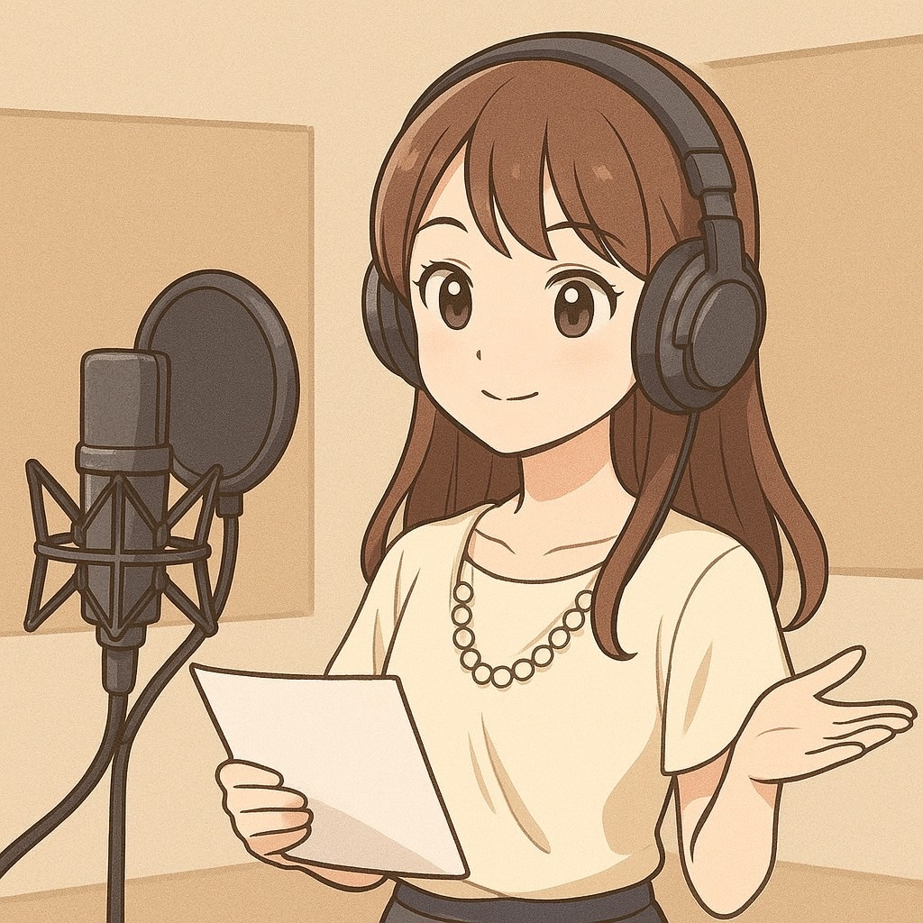 現役声優が1分まで千円で承ります 元気系から落ち着いた系まで！TVCMのようなNAをご提供 イメージ1