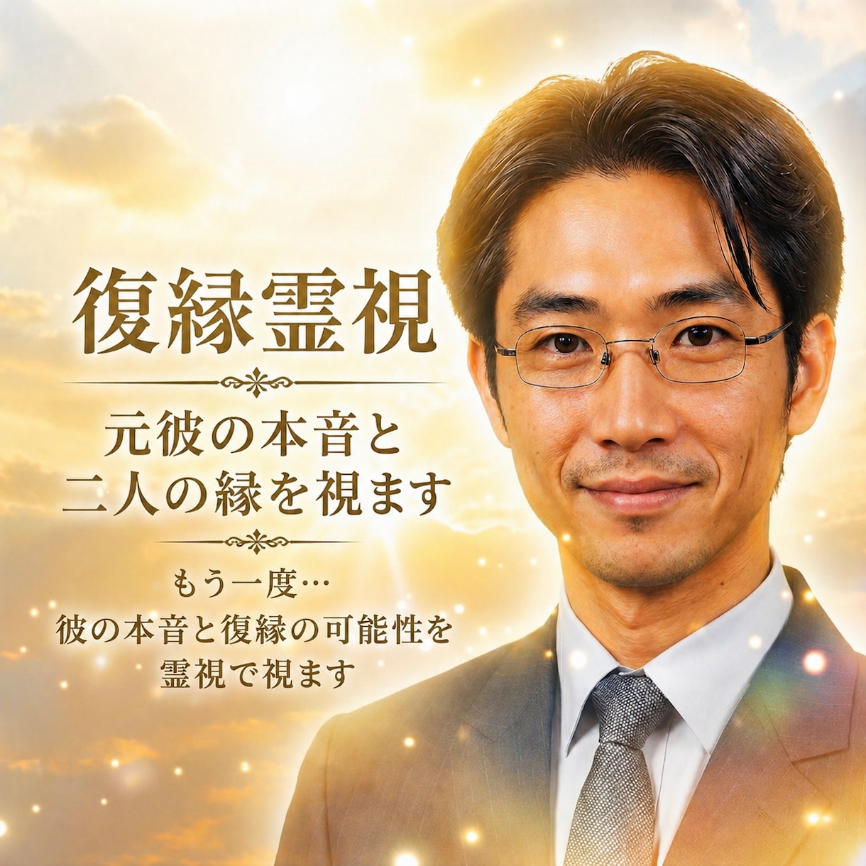 復縁霊視｜元彼の本音と二人の縁を視ます もう一度…彼の本音と復縁の可能性を霊視で視ます イメージ1