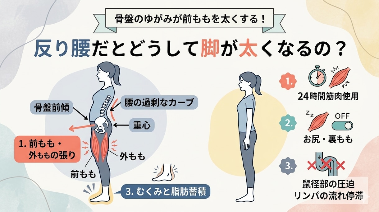 筋肉太りを脱却する脚やせ方法教えます 体重を変えずに太ももだけをマイナス５ｃｍ減らした全手順 イメージ5