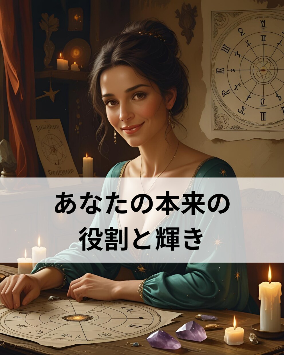あなたの今世の使命お伝えします ホロスコープから読み解く、あなたの本来の役割と輝き イメージ1