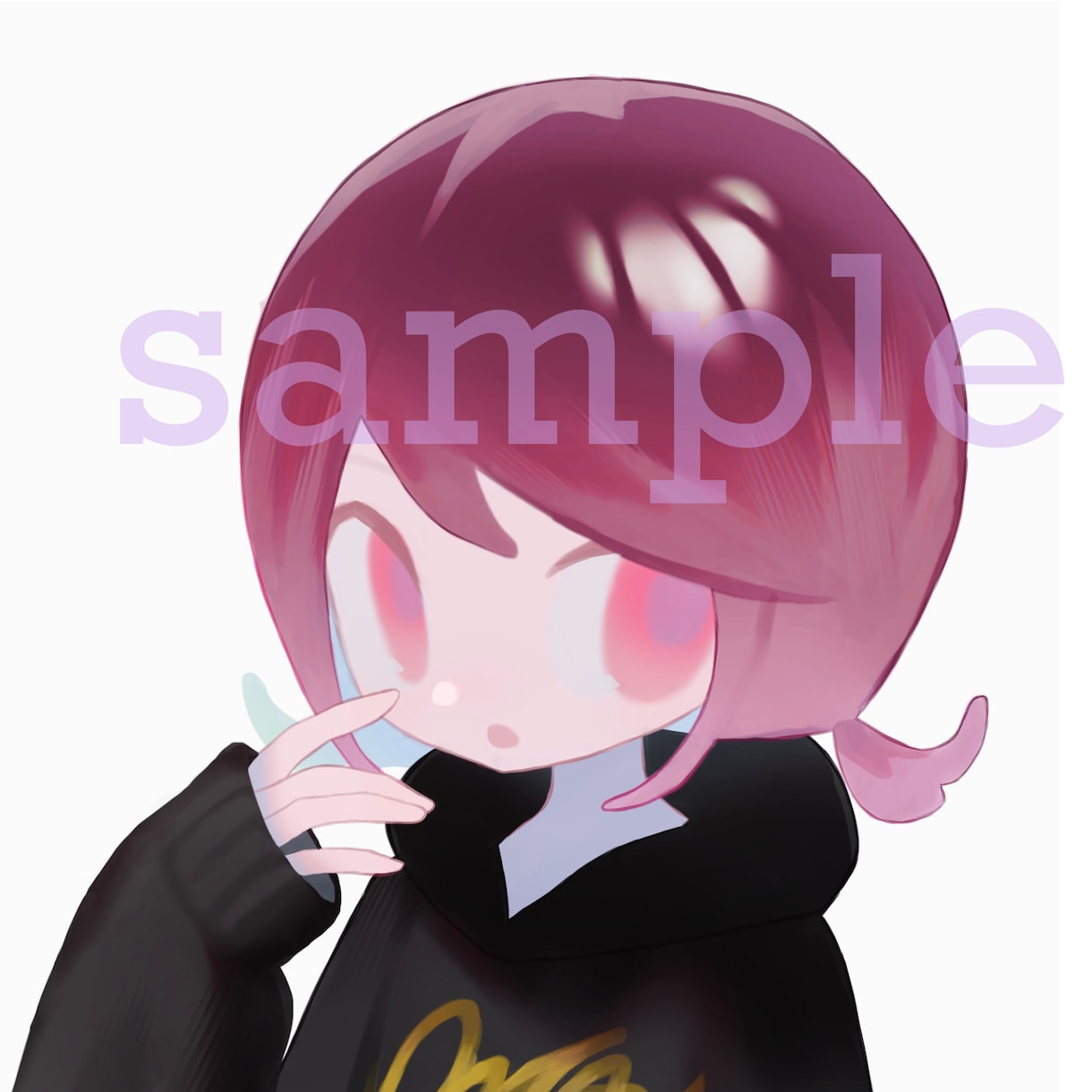 SNSで使えるアイコンをお描きします デフォルメチックでかわいいイラストを描きます。 イメージ1