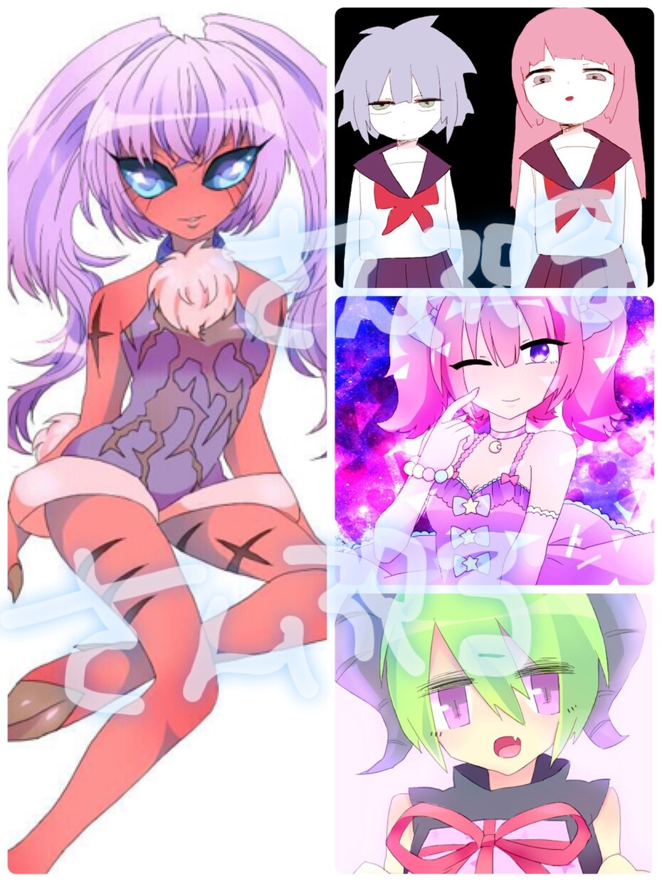 お好きなキャラのイラスト描きます アイコン用に！お気軽にご依頼ください★ イメージ2