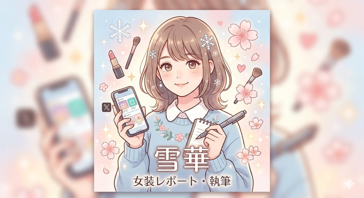 女装体験レポート記事にします 女装サロンでの女装や女装して感じたこと等を記事にしませんか？ イメージ2