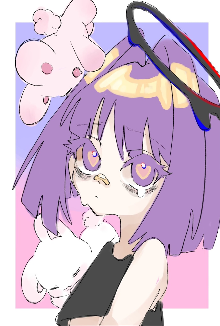 シンプルに描いてます シンプルでも、キャラが分かるように描きます イメージ2