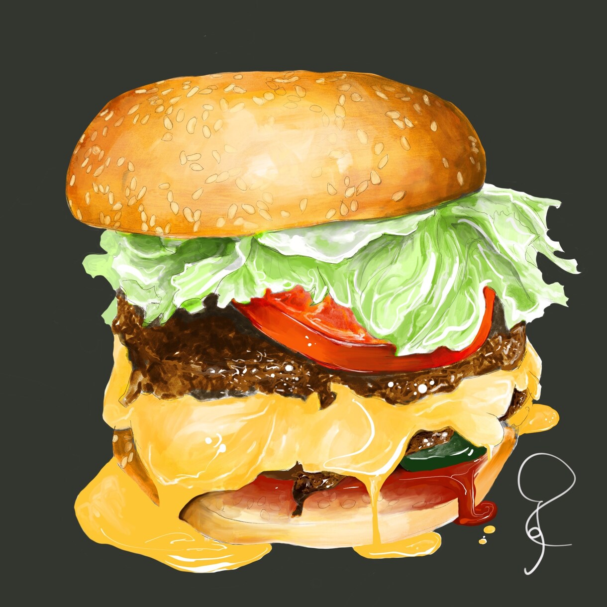 メニューイラスト、料理イラスト描きます 大手飲食店様御用達！イチオシ料理を写真以上に魅力的に描きます イメージ1