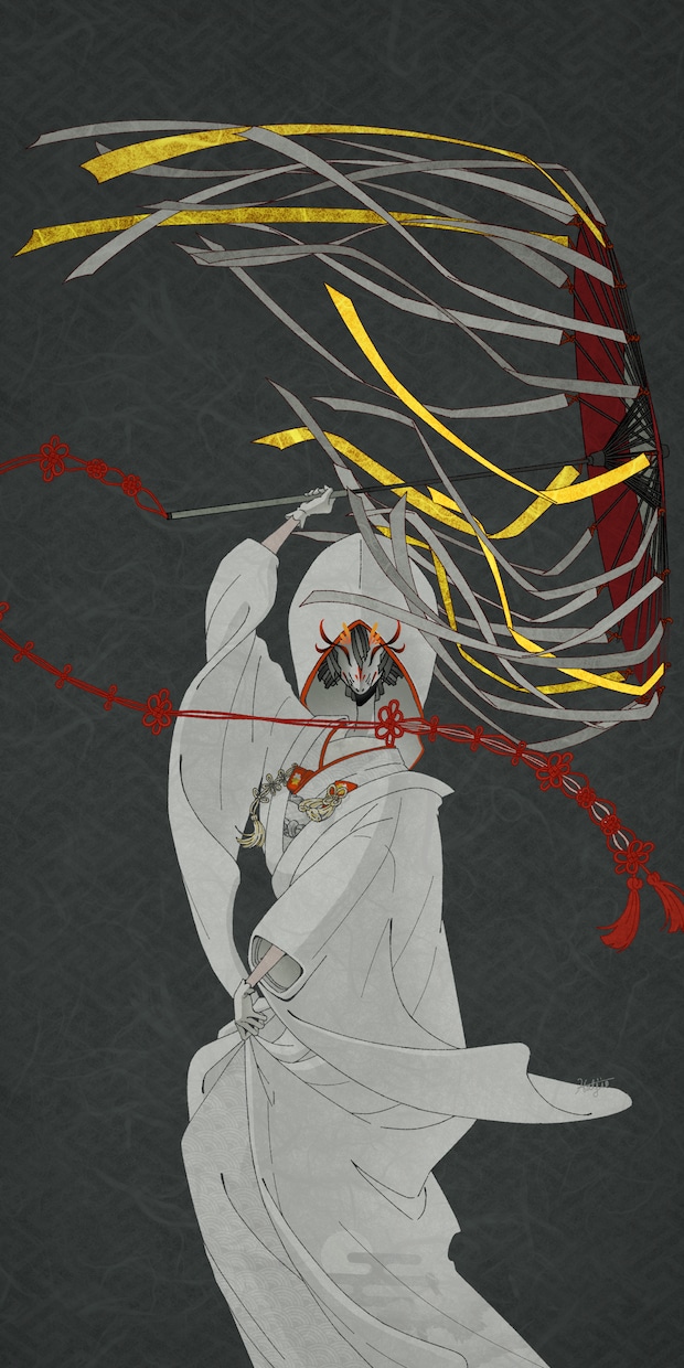 異形頭のオリジナル一枚絵イラスト制作します 異形ならではの世界観を丁寧に描きます イメージ2