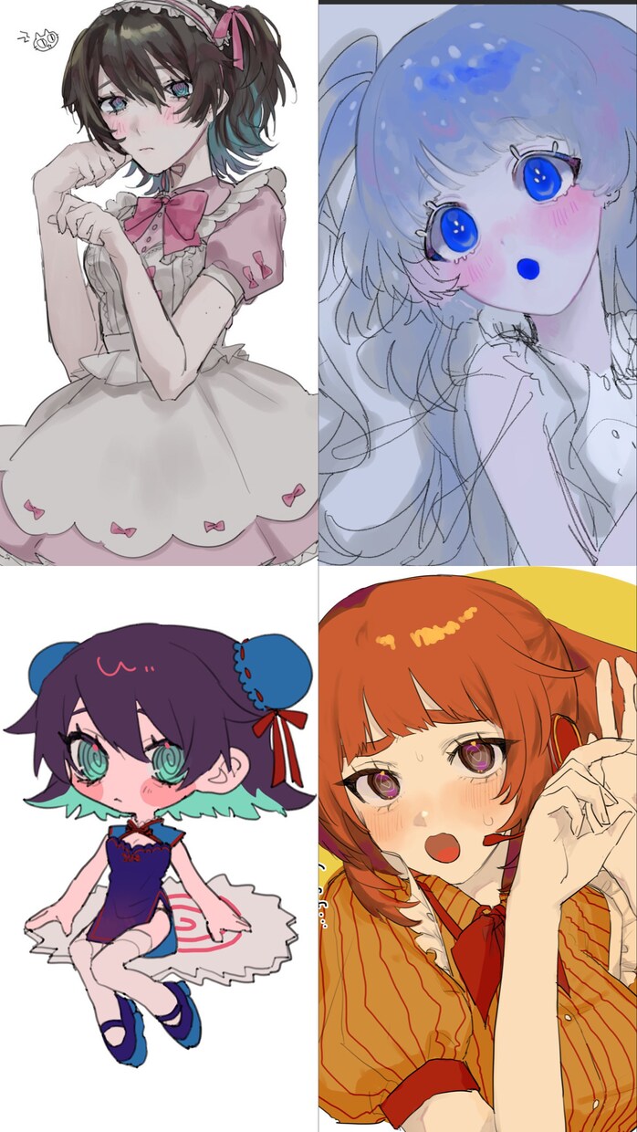 アイコンサイズのイラスト作成します 色鮮やかでオシャレな絵お届けします イメージ3