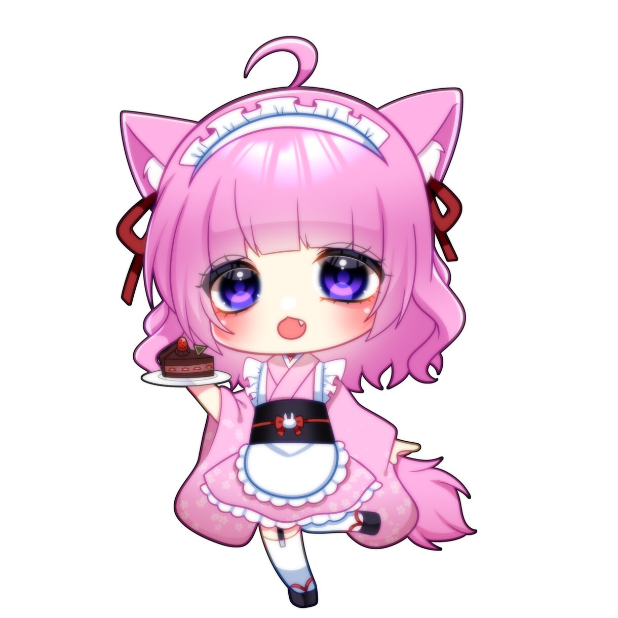 一名限定！9枚の犬の女の子イラスト販売してます これからキャラクターが欲しい方へ イメージ6