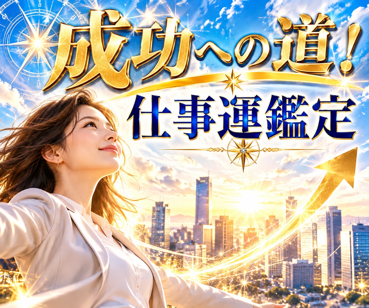 あなたの努力が花開く時期をズバリお伝えします 働く女性・男性を全力応援する占い イメージ1