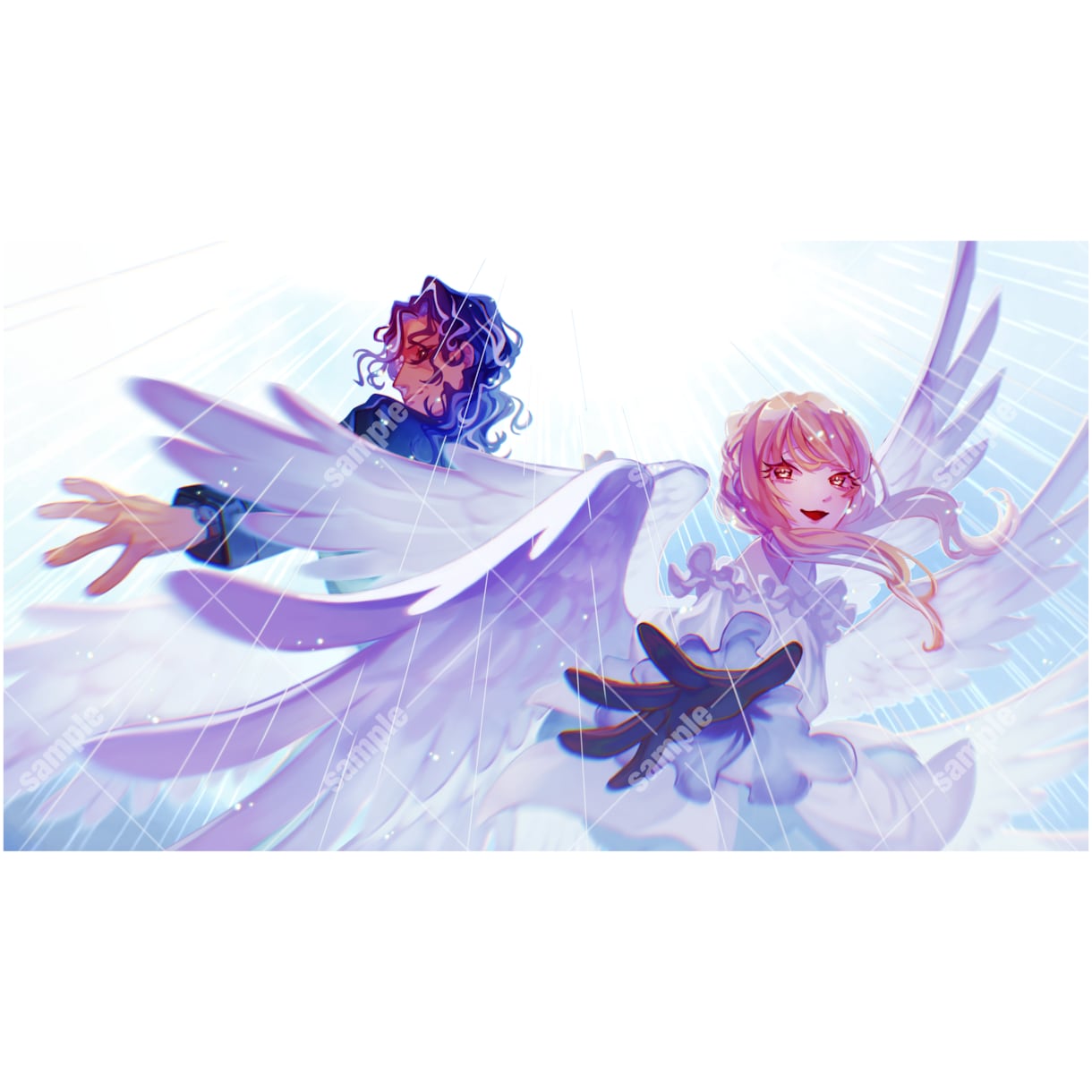 イラスト・一枚絵承ります 鮮やかで目を惹く一枚をお届けします イメージ3