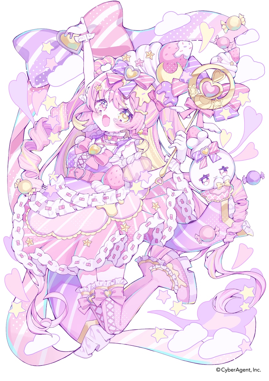 ふわふわかわいいキャラクターイラストを描きます キャラデザ・VTuber・動画用イラスト・デフォルメなど イメージ7