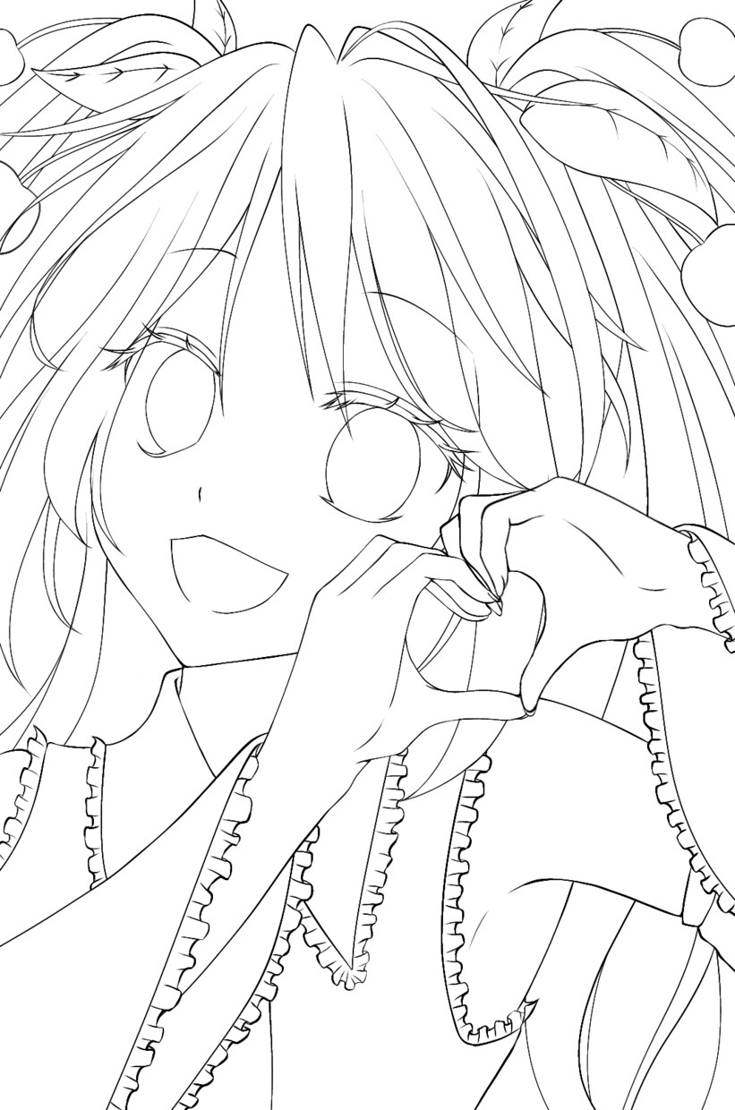 あなたの代わりにそのキャラ線画します 面倒な線画任せて下さい！線画代行します。 イメージ3