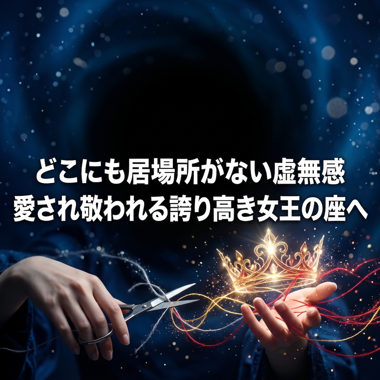 将来の不安や夜の孤独を浄化し女王の器へ覚醒させます 「このまま終わる恐怖」を焼き払い、愛と恵みが巡る至高の玉座へ イメージ9