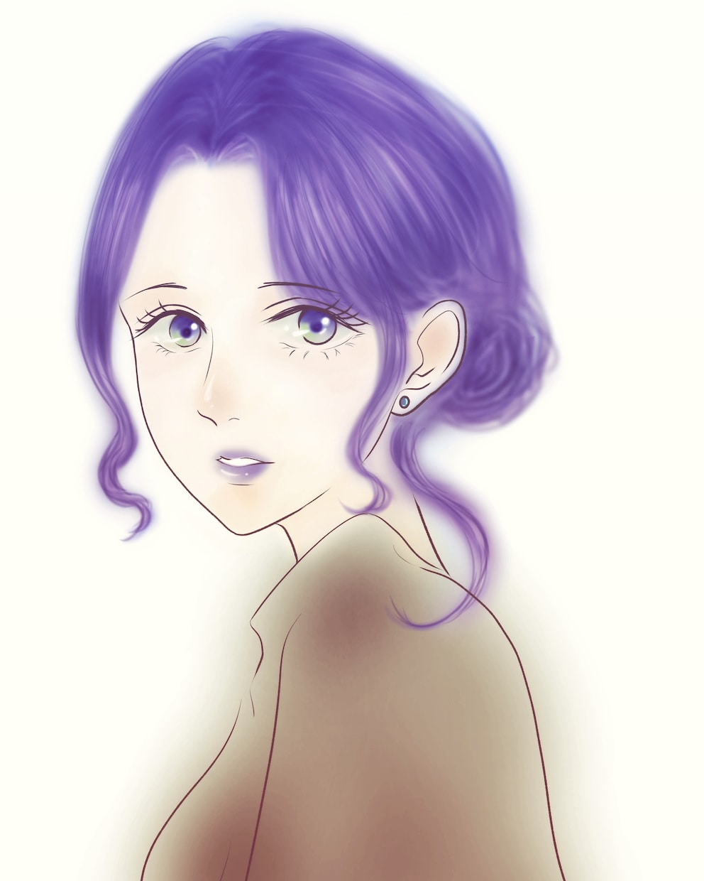 SNS用のアイコンを水彩画風にお描きします 雰囲気のある絵をお届けします！ イメージ6
