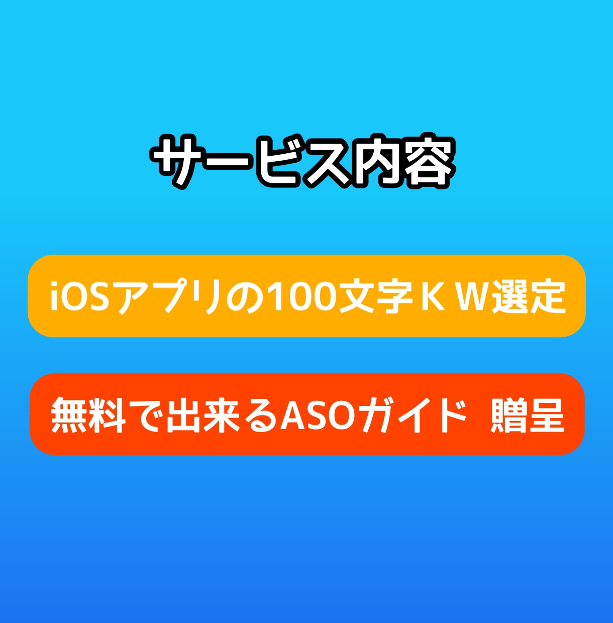 アプリストア最適化、100文字キーワード選定します DL数が伸び悩むアプリをプロのASOテクニックで改善します! イメージ2