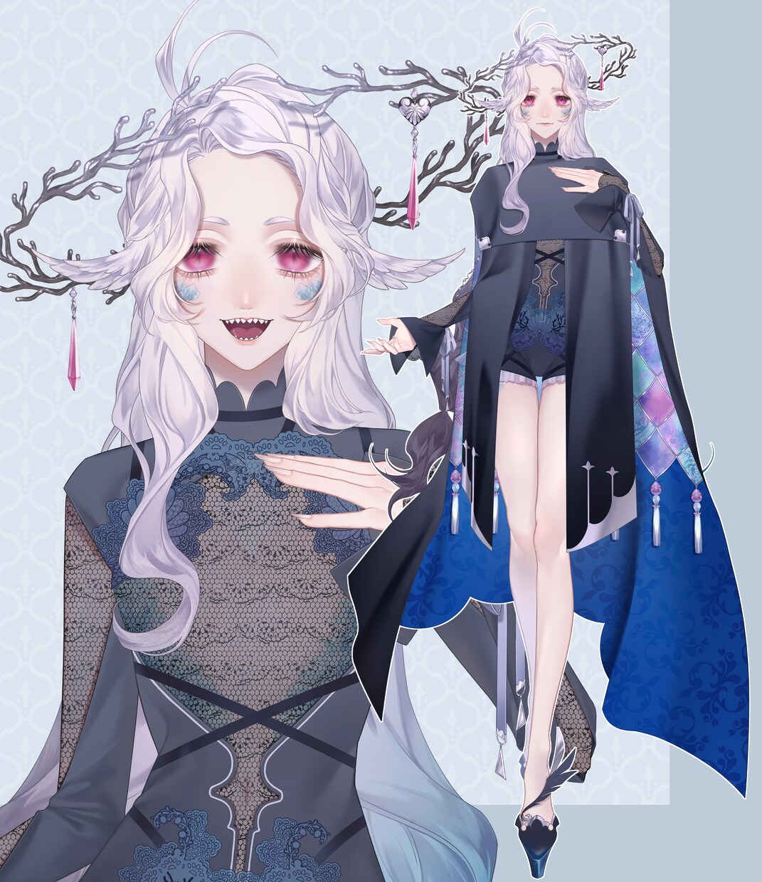 VTuberやIRIAMの立ち絵を制作します 中性的！美しい！かわいい！かっこいい！アナタの理想を形に イメージ3