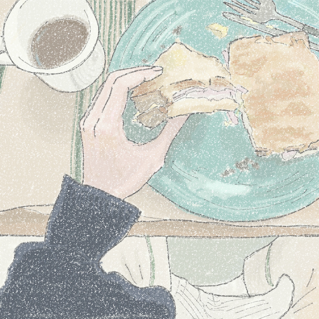 お写真をイラストにします 人物や食べ物のお写真をお洒落なイラストにします！ イメージ2