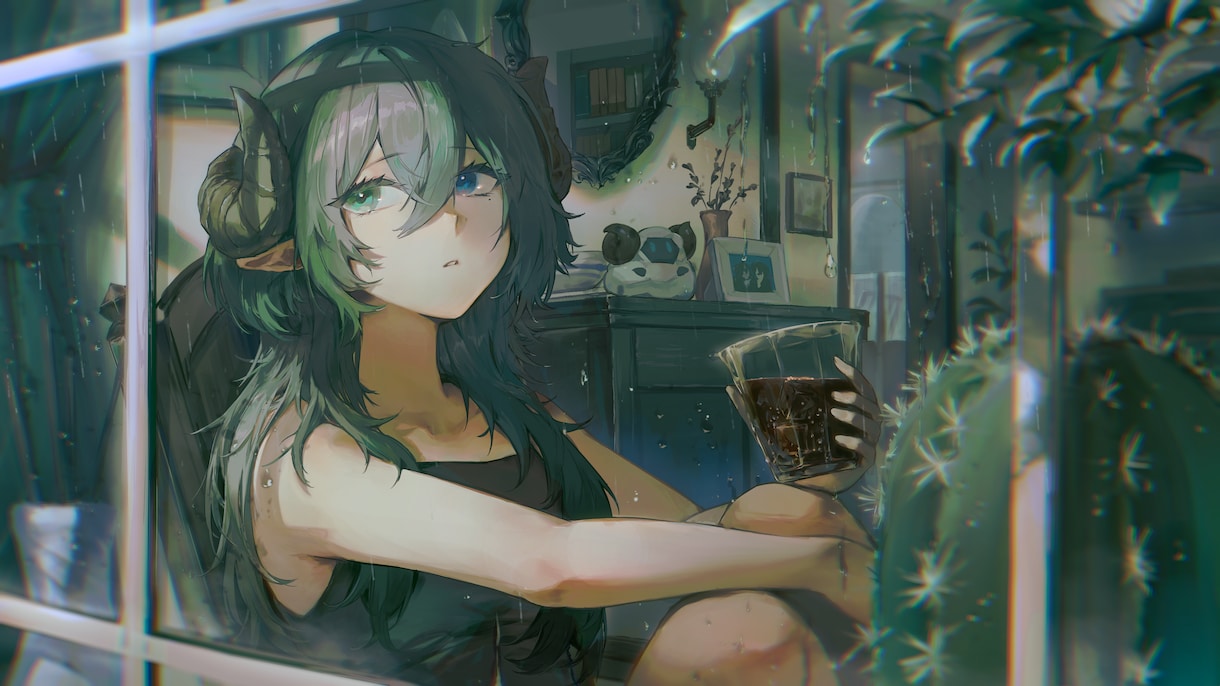 世界観の感じられる一枚絵を制作します 商用可/サムネイルやキービジュアル等柔軟に対応いたします。 イメージ4