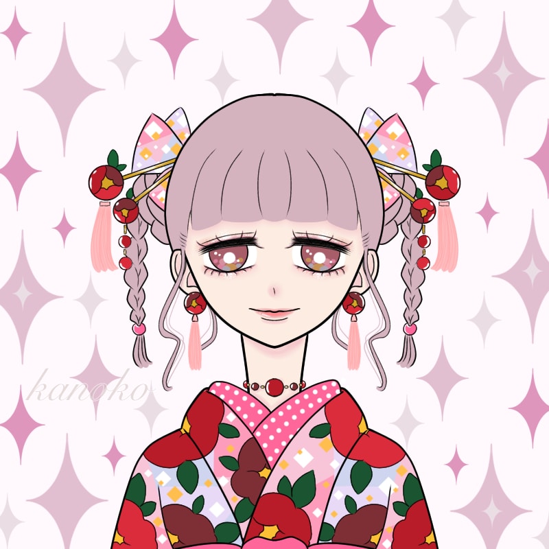 キラキラしたかわいいアイコン・イラストお描きします 商用OK！パッと目を引く個性的でかわいいイラストSNS等に！ イメージ4