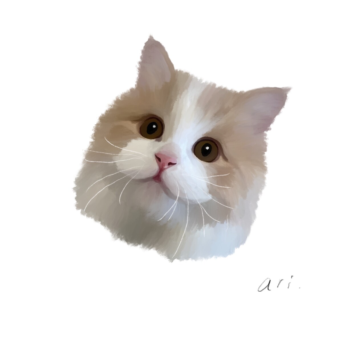 ご家族のペットを世界に1つだけのイラストにします 大切なペットさんのイラストをデータでお渡しいたします.*･ﾟ イメージ3