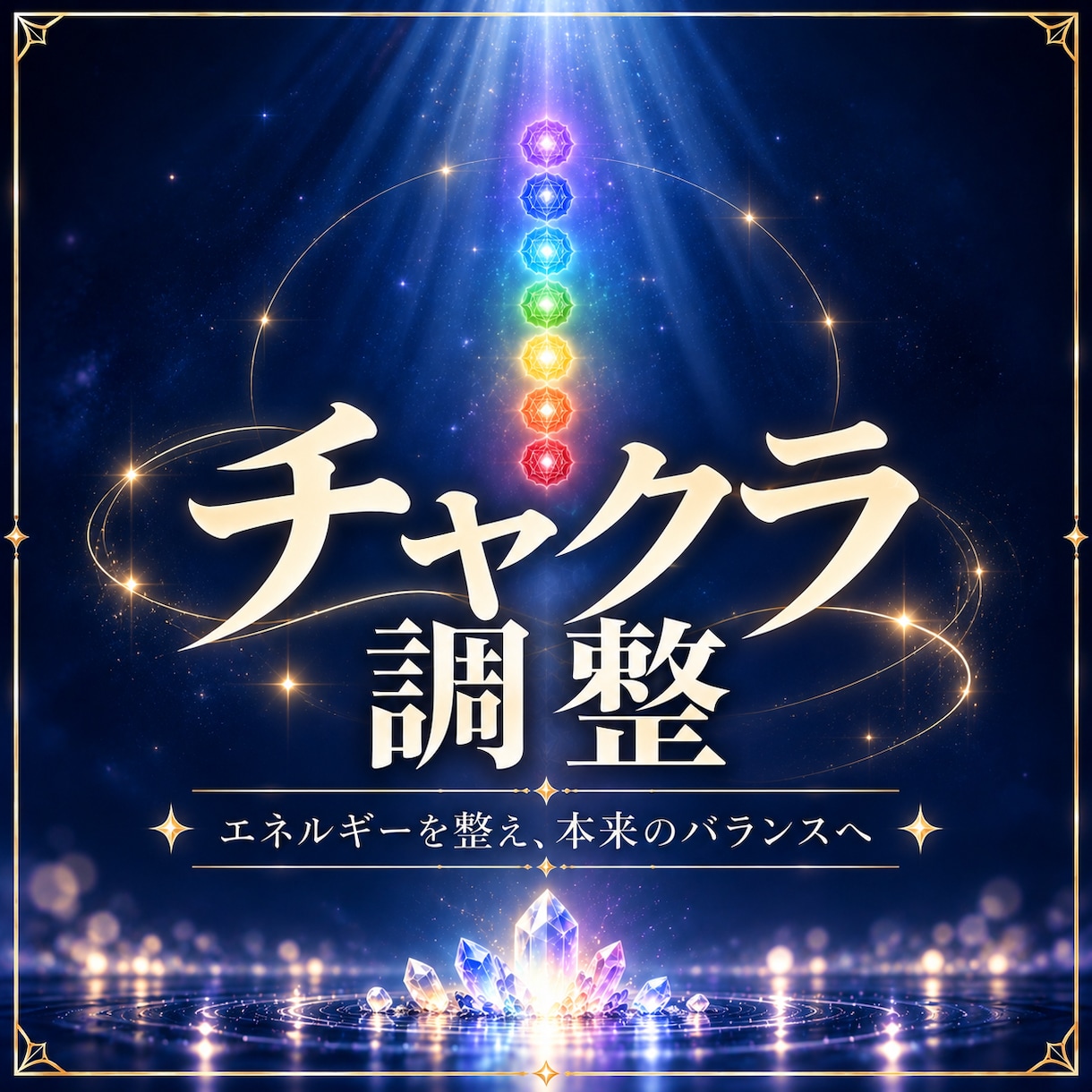 あなたのチャクラリーディング＆チャクラ調整します 気づかないうちに頑張りすぎているあなたへ イメージ1