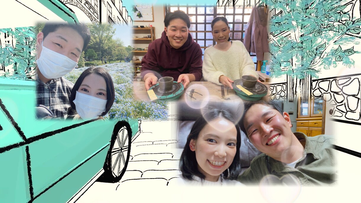ティファニー風な結婚式オープニングムービー作ります ♡VR技術で3D映像！プロフィールムービーとセット割も♡ イメージ6