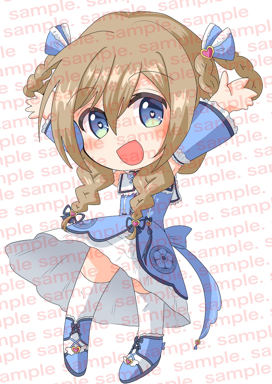 デフォルメキャラ、動物イラスト描きます かわいいSD(ちび)キャラ、動物キャラクターをお描きします！ イメージ2