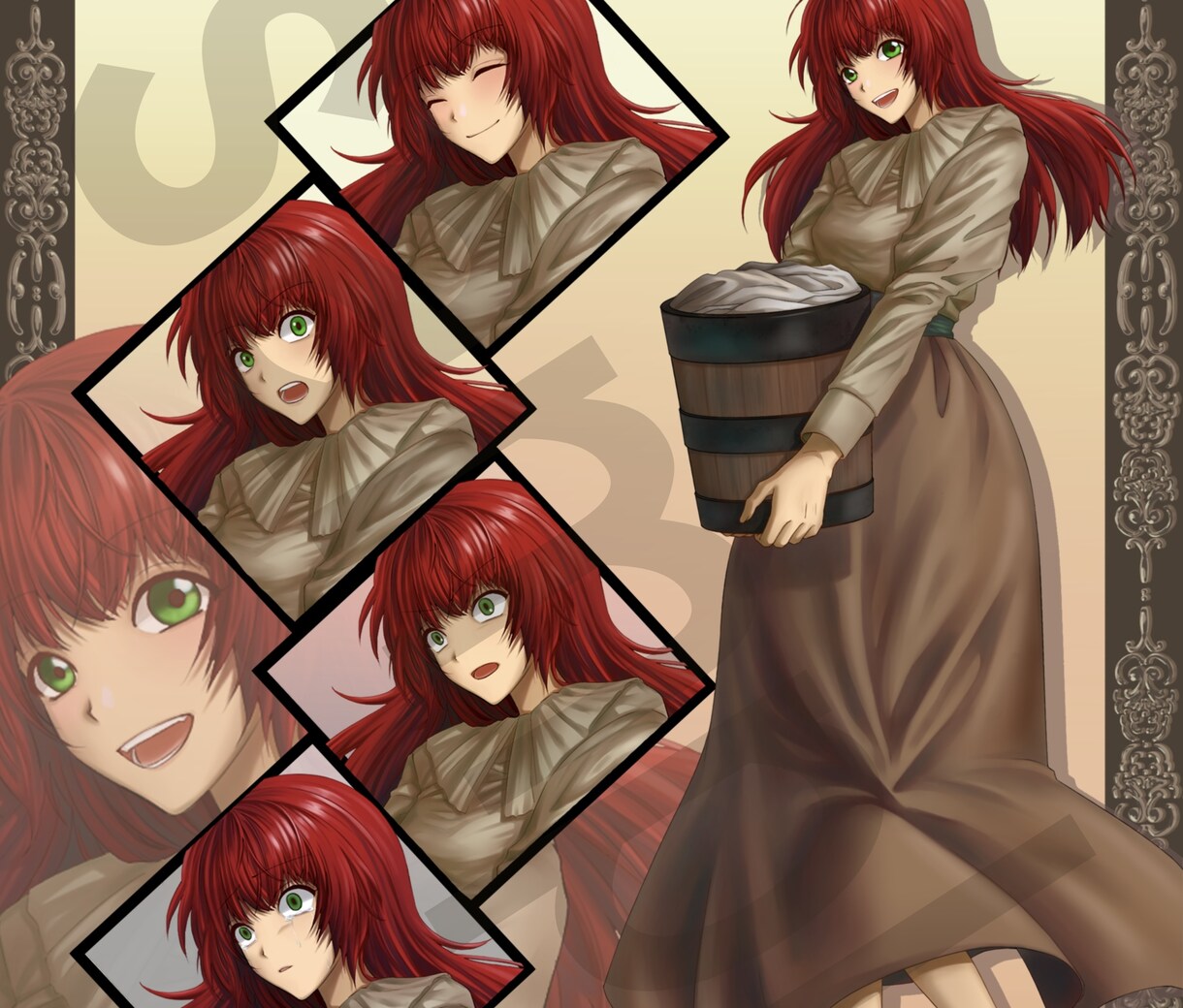 一枚絵・TRPG・配信・歌ってみた等描きます 厚塗りでコントラストや明暗が効いたイラストを描きます。 イメージ4