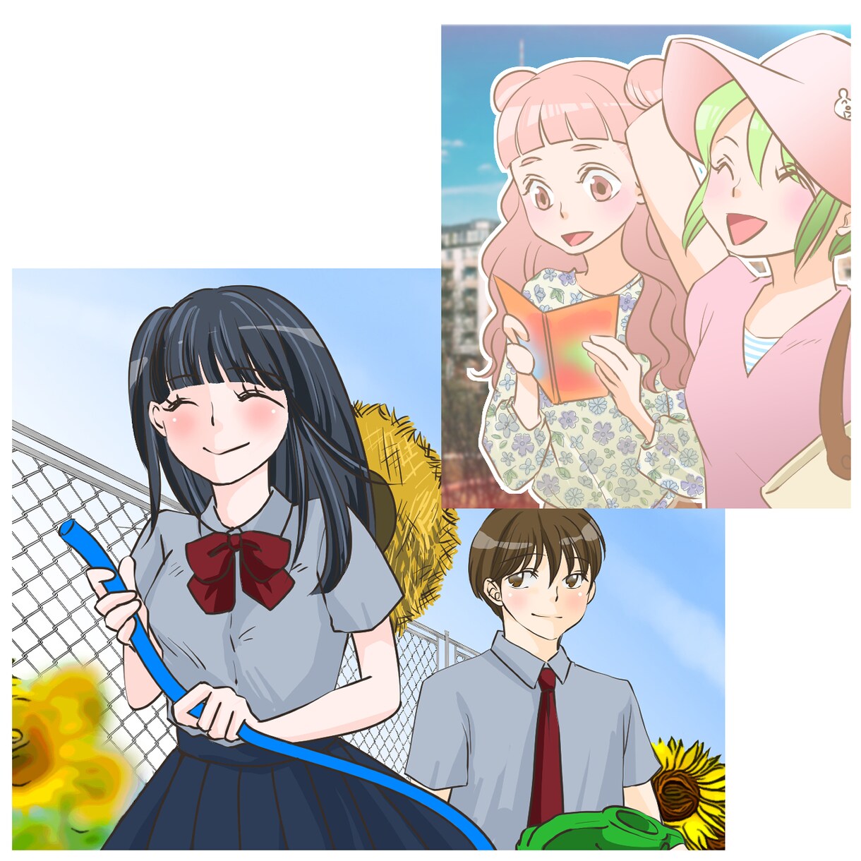 オリジナルの綺麗なアイコン・イラストを描きます 商用可！サムネやアイコンに幅広く使えるイラストを描きます イメージ1