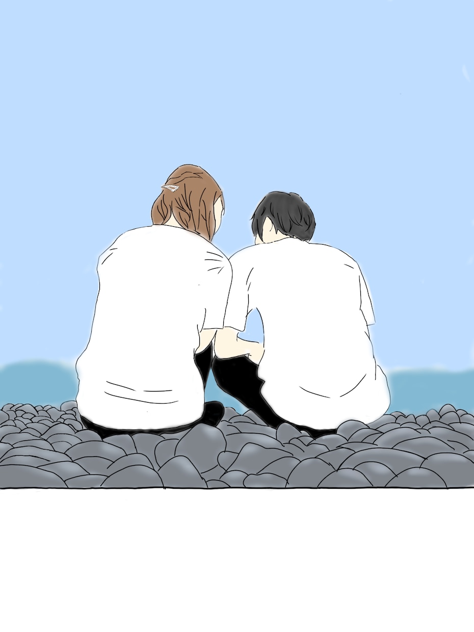 思い出をイラストにします 家族、恋人、結婚式など思い出のある写真をイラストにします イメージ2