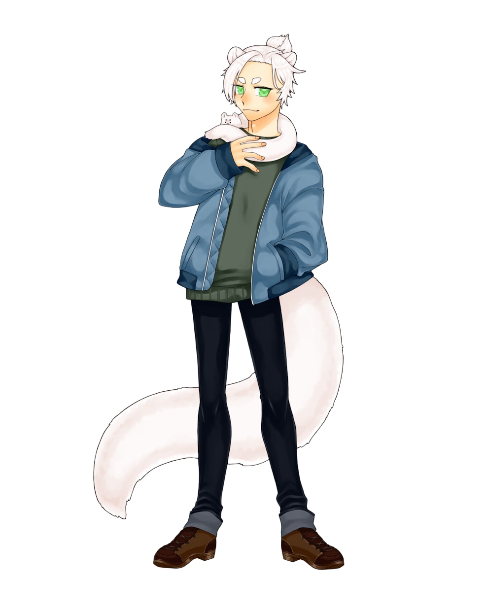 TRPGなどに使えるフルカラー立ち絵制作します あなたの考えたキャラクターの立ち絵描かせてください イメージ2