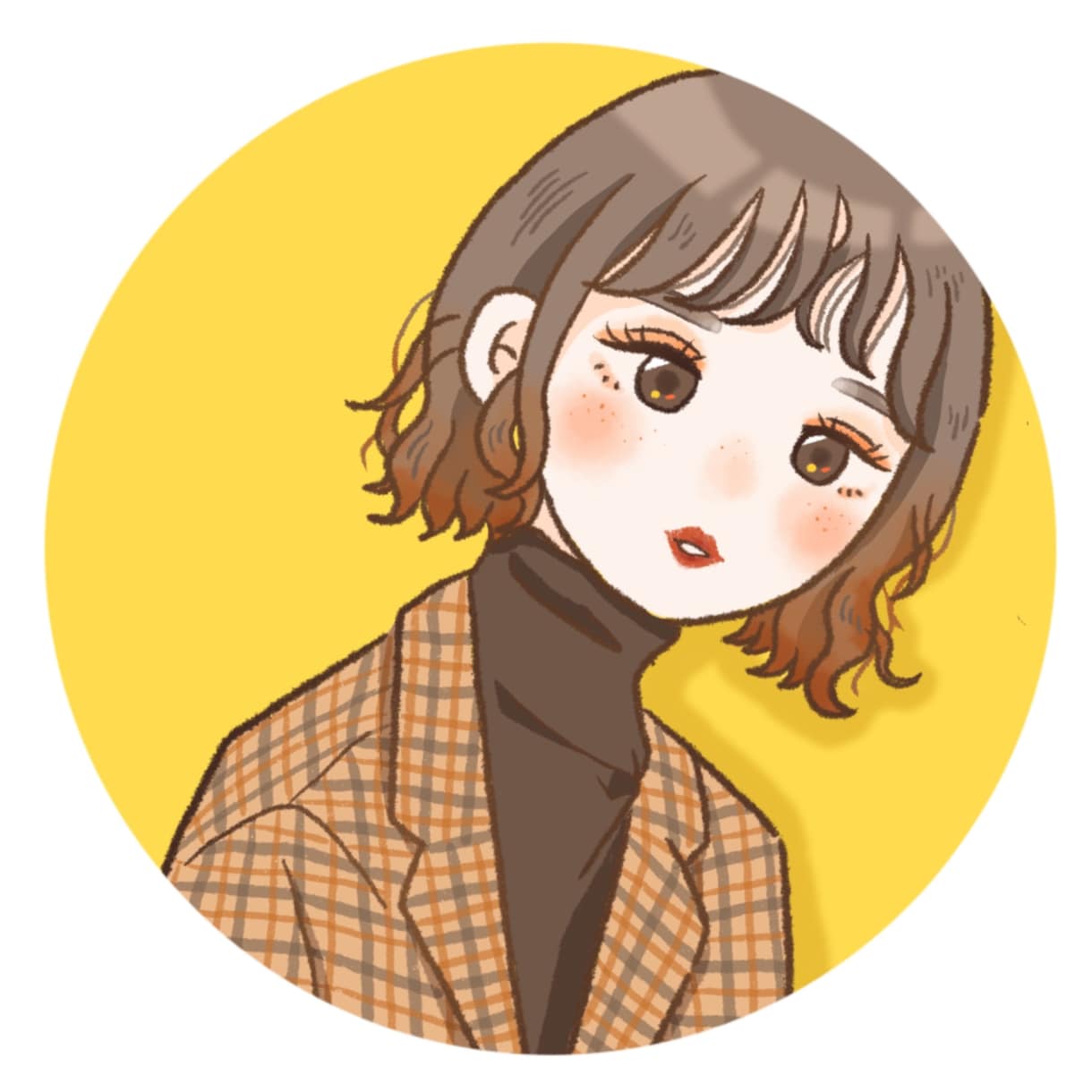 おしゃれでかわいいアイコン・イラスト描きます SNSやブログなどに使えるイラストをお描きします！ イメージ4