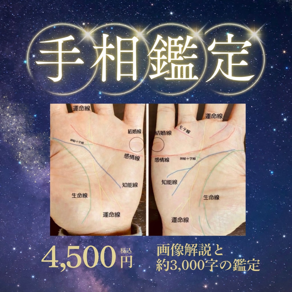 写真に見やすく線を書込み丁寧解説、手相鑑定をします 人生をこのまま進んでいいのか、手相で整理しませんか。 イメージ1