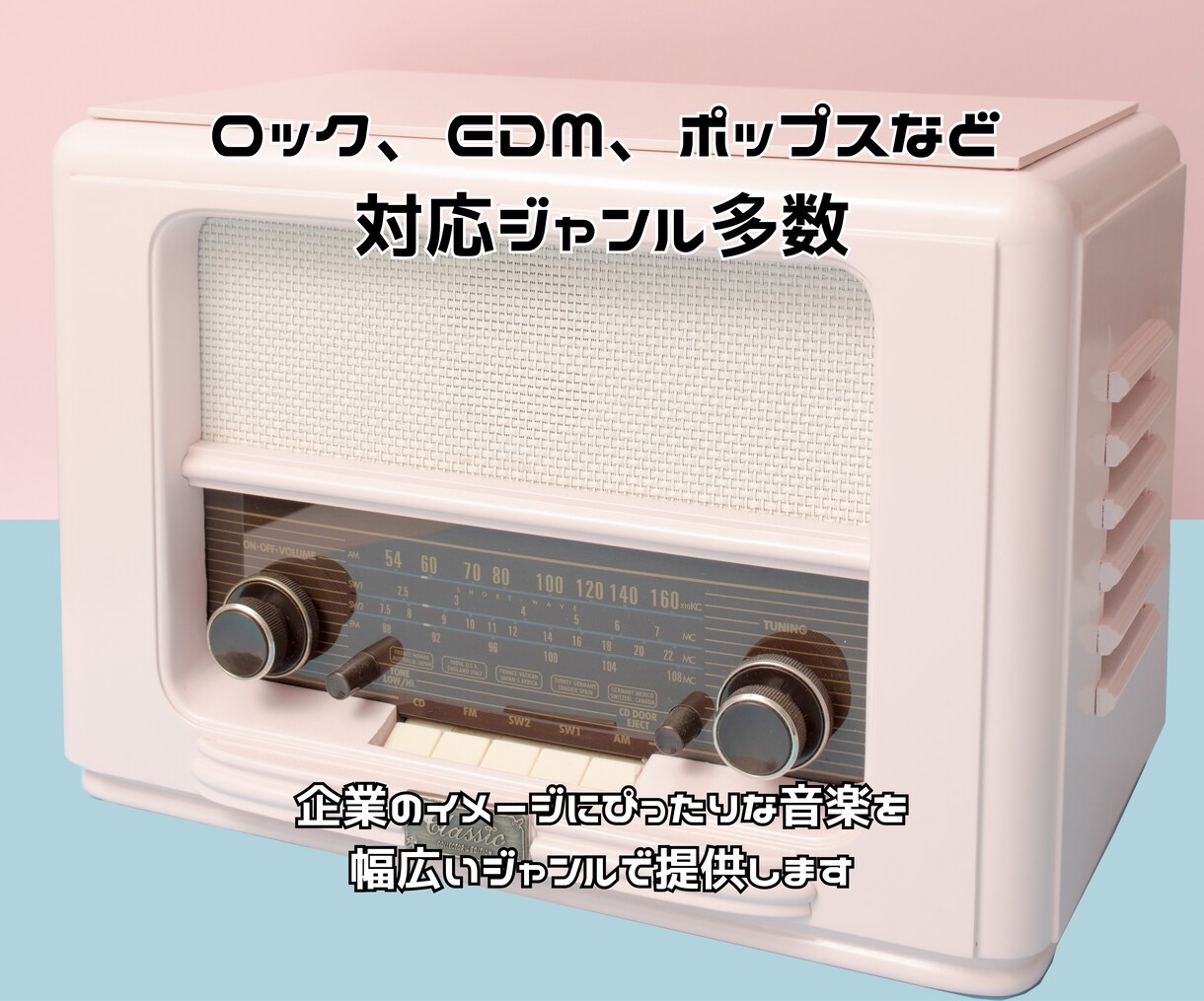 1企業1曲！オリジナル曲で新たな魅力を作ります 企業の顔を作る1曲でブランドの印象を強化 イメージ8