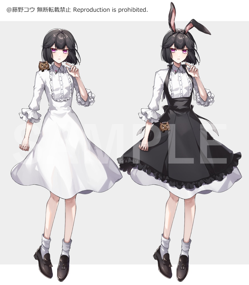 様々な用途に合わせたイラストをお描きします キャラデザ、衣装デザイン、動画用、Vtuber、表紙挿絵等 イメージ6
