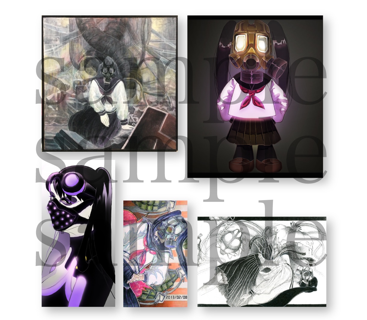 プロの画家×デザイナーが高品質絵画を制作致します ディレクション→デザイン→制作→納品迄お気軽にお任せ下さい イメージ8